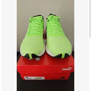 Puma Nitro Running Shoes Size 14 Green - Great shape!